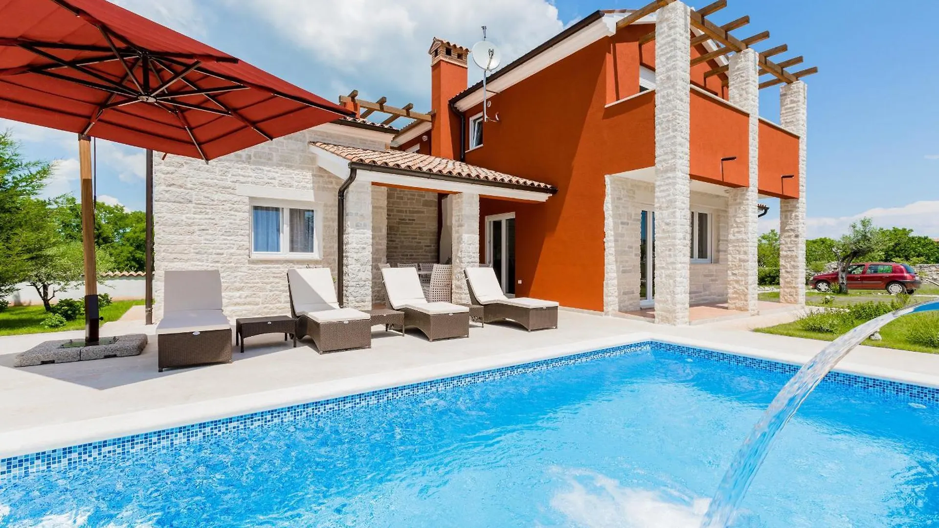 Villa Delle Rondini In Central Istria With Whirlpool And Sauna For 8 Persons Hreljići